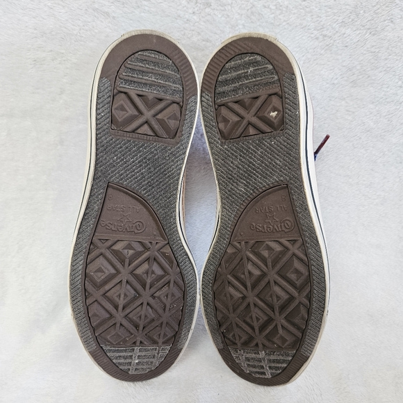 American Flag Converse Chuck Taylor All Star Low Top 122008F Women 10 Men 8 - Picture 6 of 7